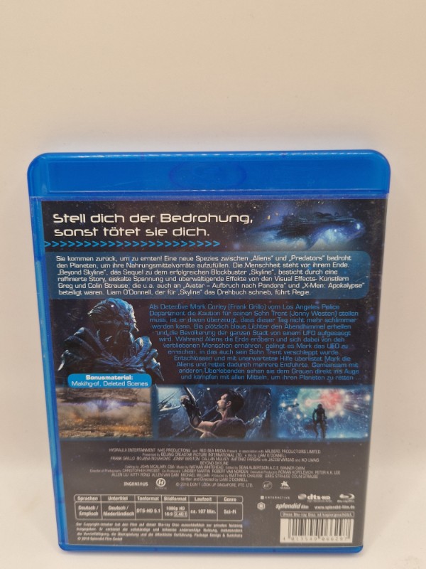 Beyond skyline Blu-ray