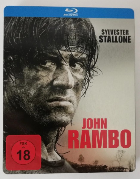 JOHN  RAMBO  ( UNCUT ) STEELBOOK