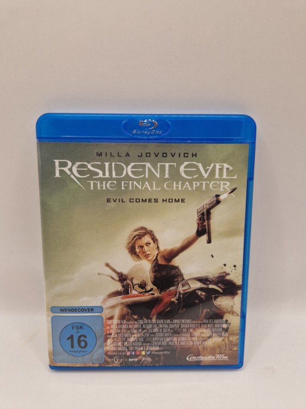 Resident evil the final chapter Blu-ray