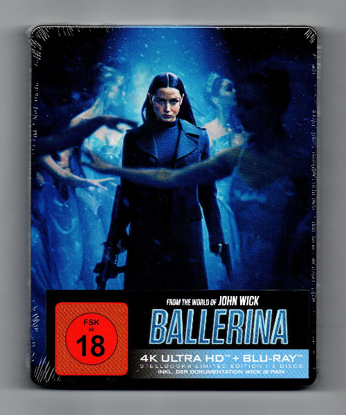 Ballerina 4K Steelbook NEU & OVP +2D Blu-Ray