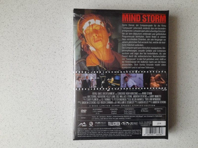 MEDIABOOK wattiert : MIND STORM - Nummer 104