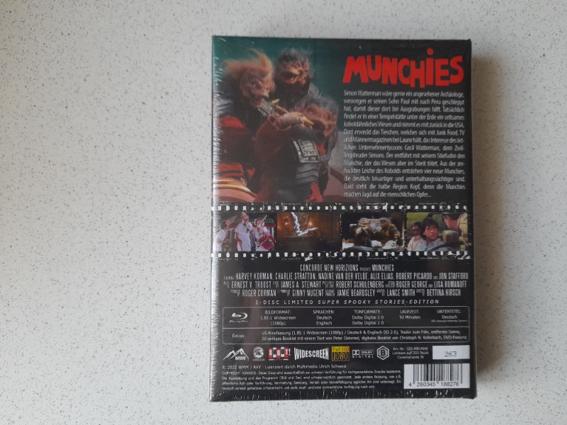 MEDIABOOK wattiert : MUNCHIES  - 333 St�ck