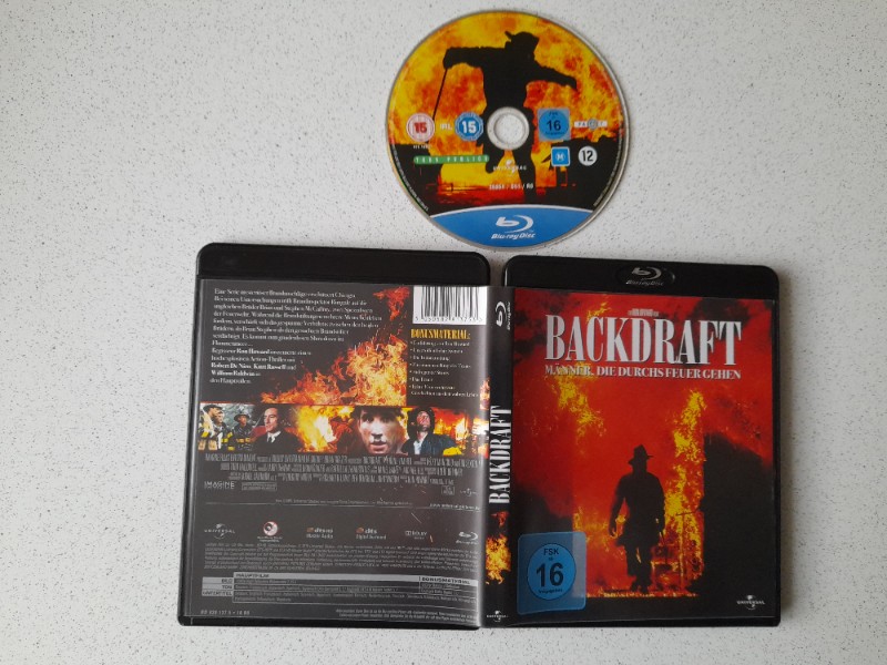 Blu-ray : BACKDRAFT - ROBERT DE NIRO -KURT RUSSELL