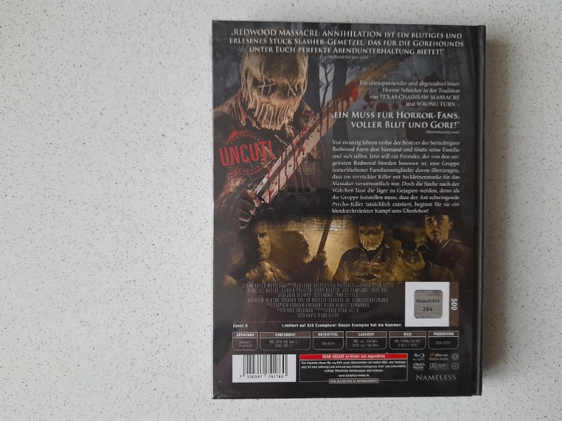 MEDIABOOK : REDWOOD MASSACRE - Limitiert 500 St�ck
