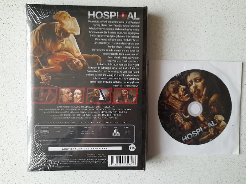 MEDIABOOK wattiert : HOSPITAL 2 - 333 St�ck