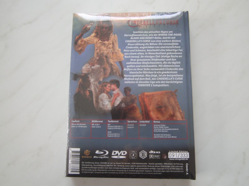 Cinderella`s Curse, Mediabook, lim., wattiert