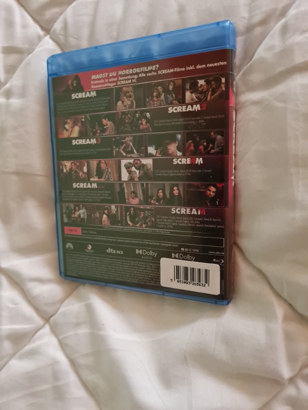 Scream  6 movie collection  blu ray  Deutsch