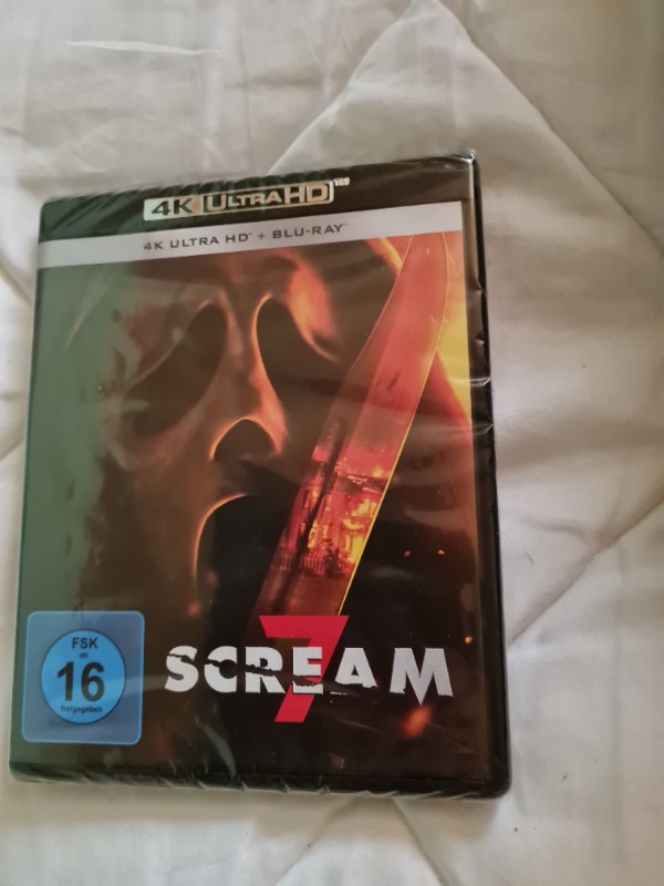 Scream 7 4k Version und blu ray