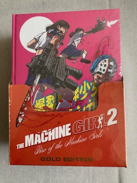 Machine Girl 2 GOLD EDITION Mediabook Blu-ray NEU