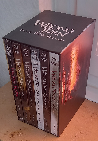 Wrong Turn Black Edition Erstauflage Schuber