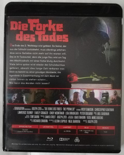 DIE FORKE DES TODES   ( UNCUT )