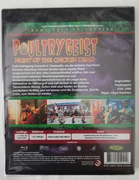 POULTRYGEIST  ( UNCUT ) NEU IN FOLIE