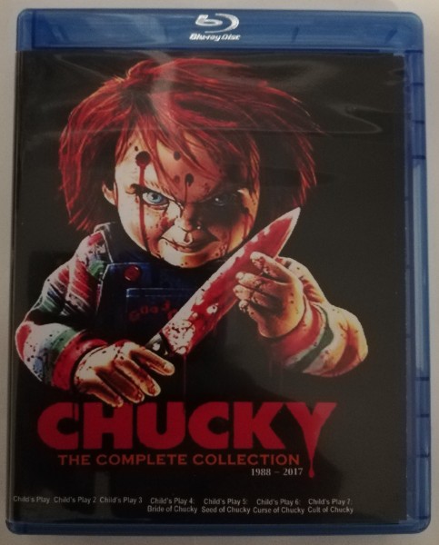 CHUCKY   COLLECTION  1 - 7 ( UNCUT )