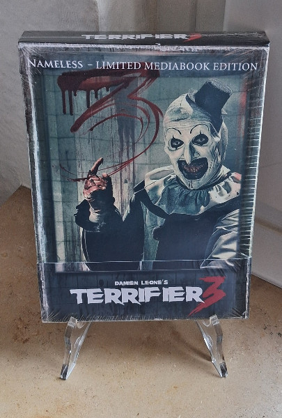 Terrifier Teil 3 Mediabook runde Nr. 10/1000 OVP