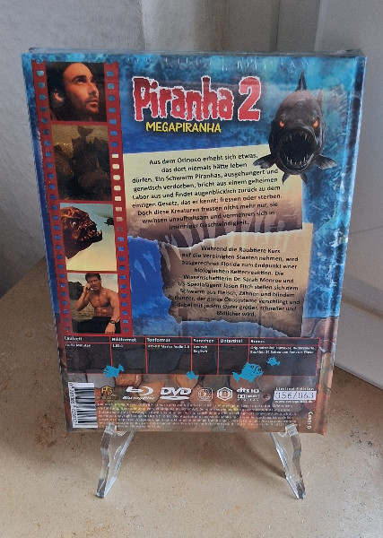 Piranha Teil 2 Mediabook Nr. 56/63 OVP
