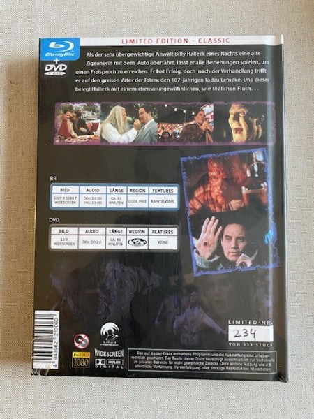 THINNER Mediabook Blu-ray+DVD NEU/OVP