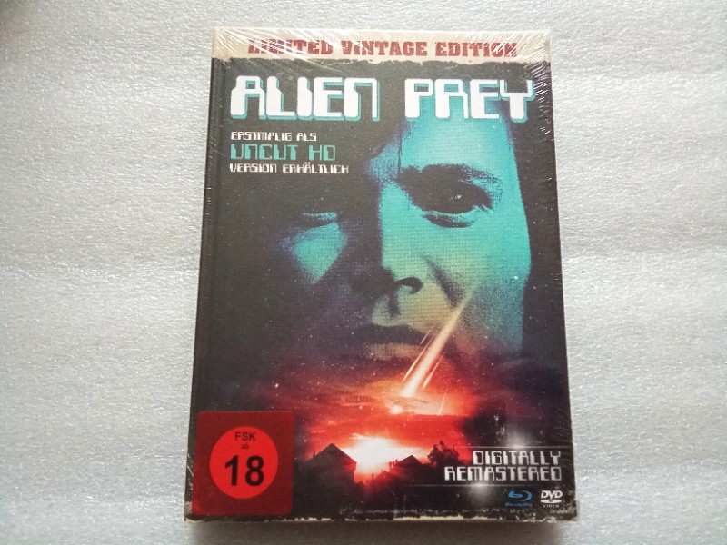Alien Prey - Mediabook - Blu-ray - Neu + OVP