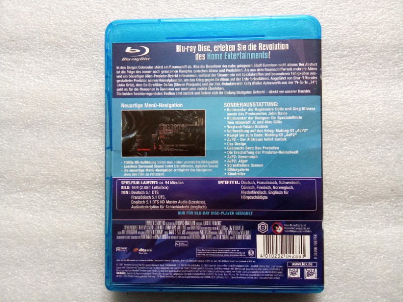 Aliens vs Predator 2 - Blu-ray