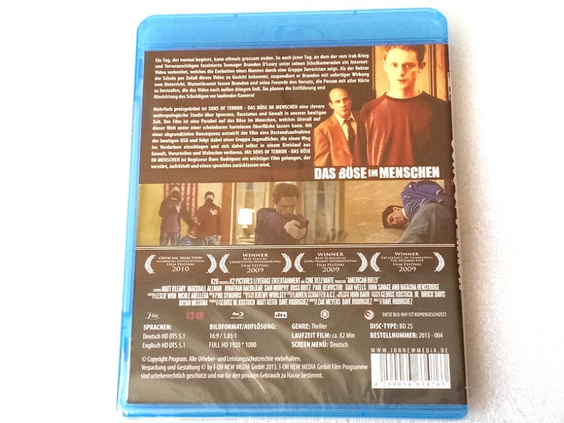Sons of Terror -Das B�se im Menschen -Blu-ray -Neu