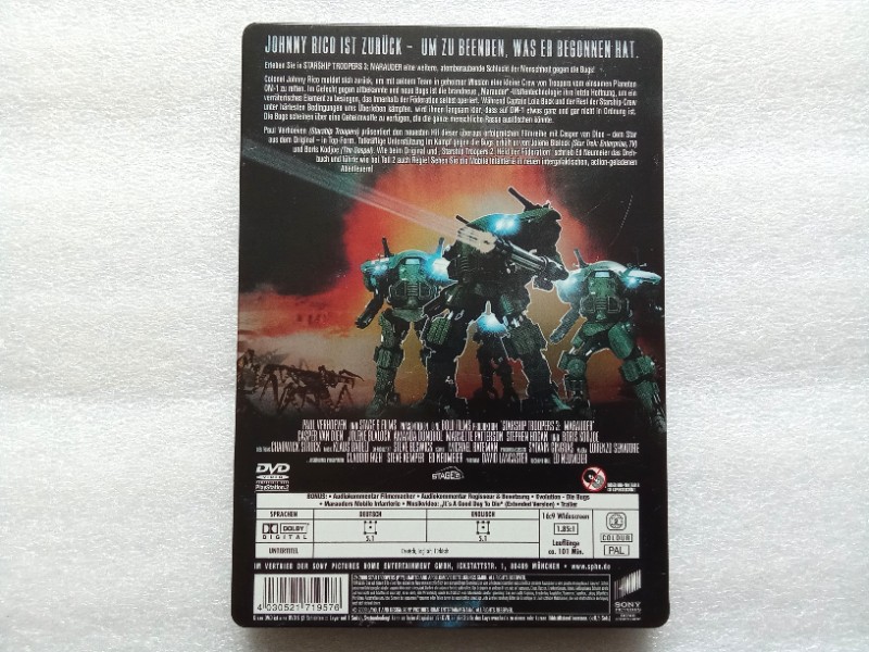 Starship Troopers 3 - Steelbook � Blu-ray