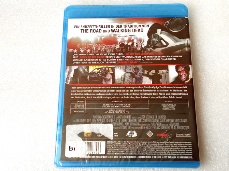 The Couapser - UNCUT - Blu-ray - NEU + OVP
