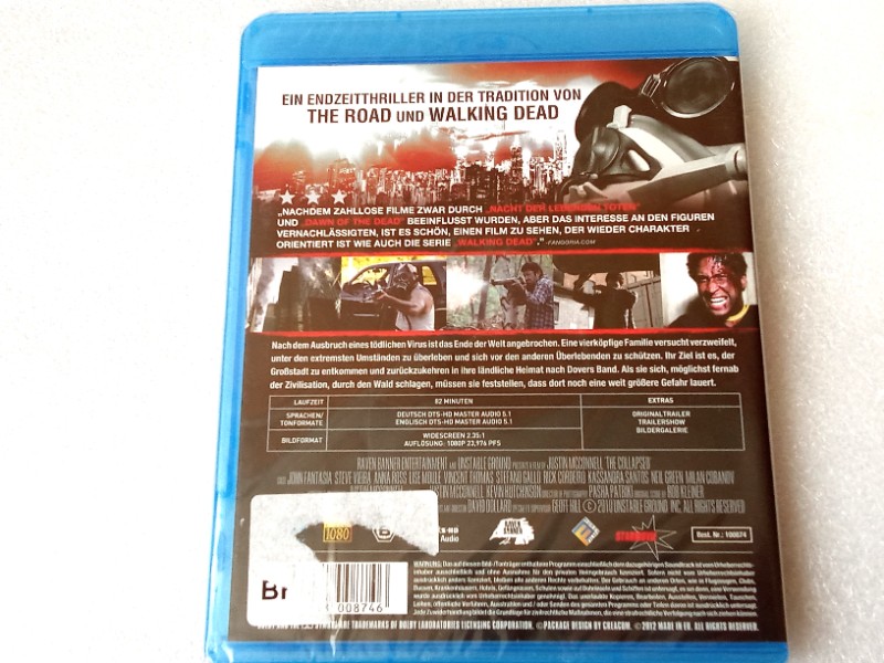 The Couapser - UNCUT - Blu-ray - NEU + OVP
