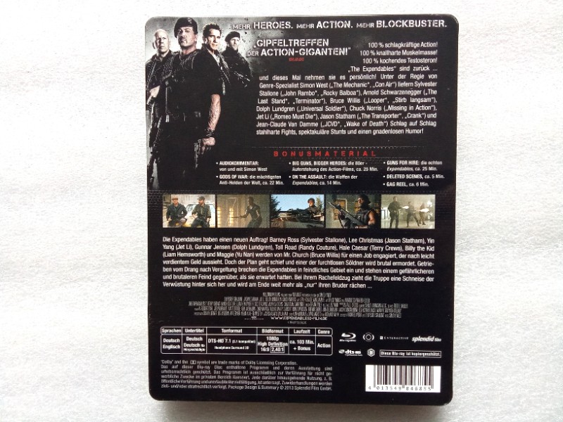 The Expendables 2 - Steelbook - Blu-ray