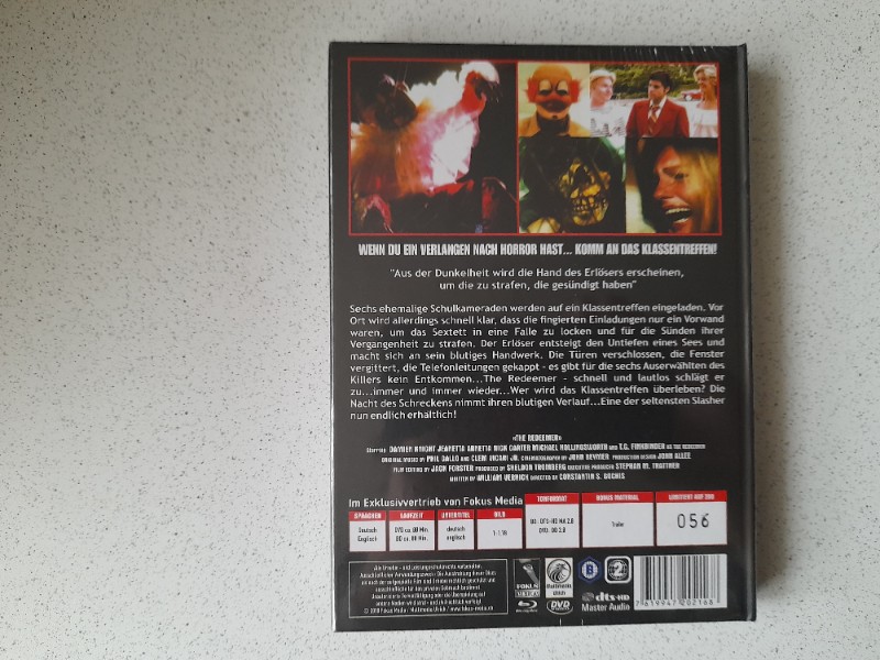 MEDIABOOK : THE REDEEMER - LIMITIERT 200 ST�CK
