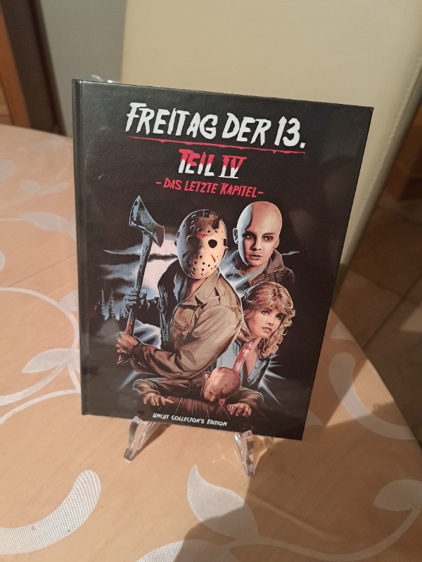 Freitag der 13 Teil 4 Mediabook Ovp.
