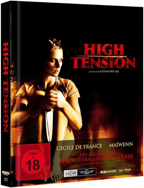 High Tension 4K UHD Blu-ray Mediabook Aja NEU