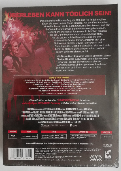 STORM  WARNING  ( UNCUT ) MEDIABOOK  NEU IN FOLIE