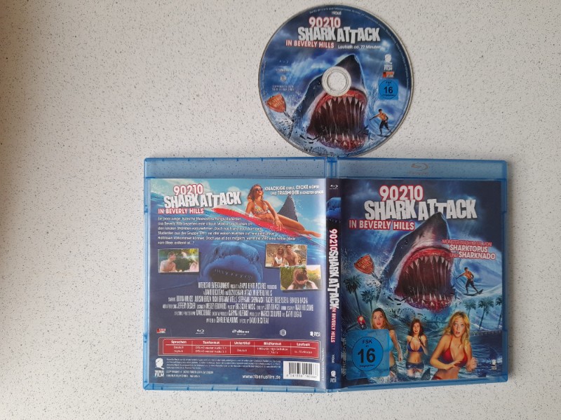 Blu-ray : 90210 SHARK ATTACK IN BEVERLY HILLS
