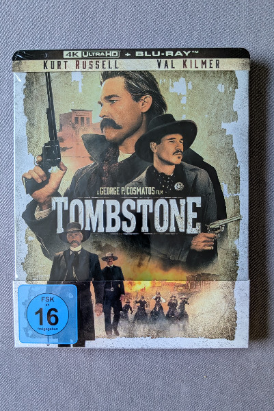 Tombstone * 4K Ultra HD-Steelbook * NEU*