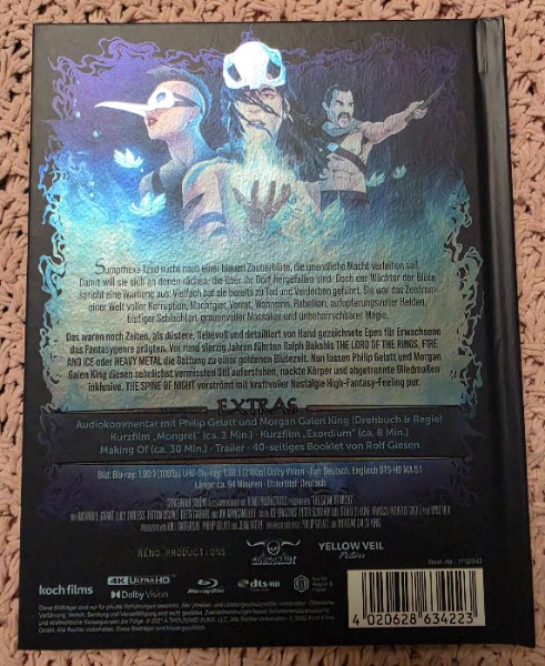 The Spine of Night (4K UHD & Blu Ray Mediabook)