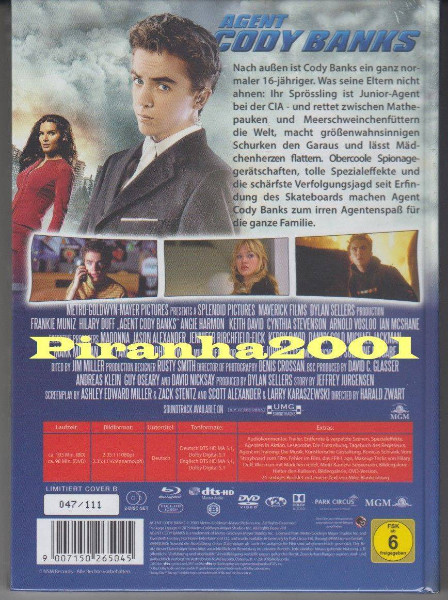 Agent Cody Banks - Mediabook - FULL UNCUT - OVP