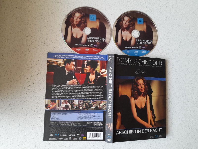 MEDIABOOK : ABSCHIED IN DER NACHT - ROMY SCHNEIDER