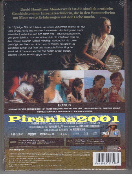 Bilitis - Skandalfilm - Mediabook -FULL UNCUT- OVP