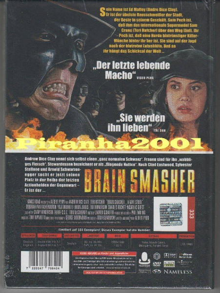 Brain Smasher - Mediabook - FULL UNCUT - OVP