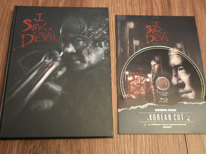 I see the Devil Blu-Ray Mediabook + Korea Cut