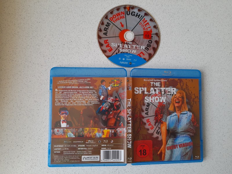 Blu-ray : THE SPLATTER SHOW - UNCUT