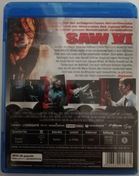SAW  6  ( UNCUT )