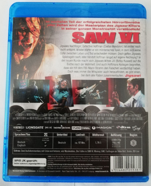 SAW  6  (  UNCUT  )