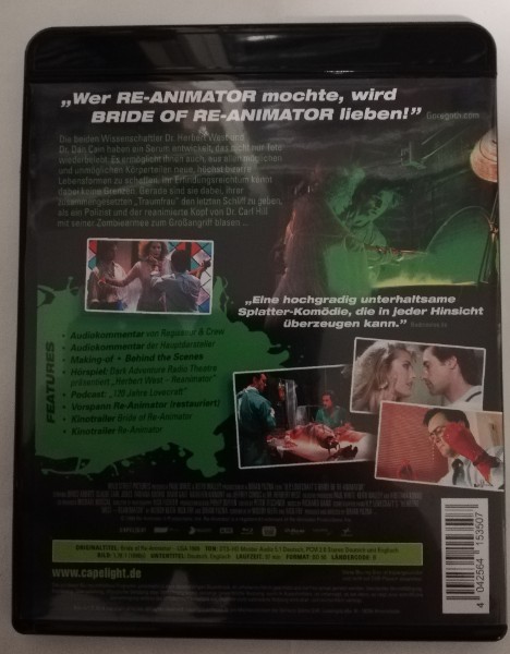 BRIDE  OF  REANIMATOR  ( UNCUT )