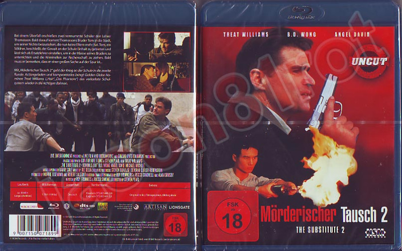 M�rderischer Tausch 2 II - uncut Blu Ray NEU OVP