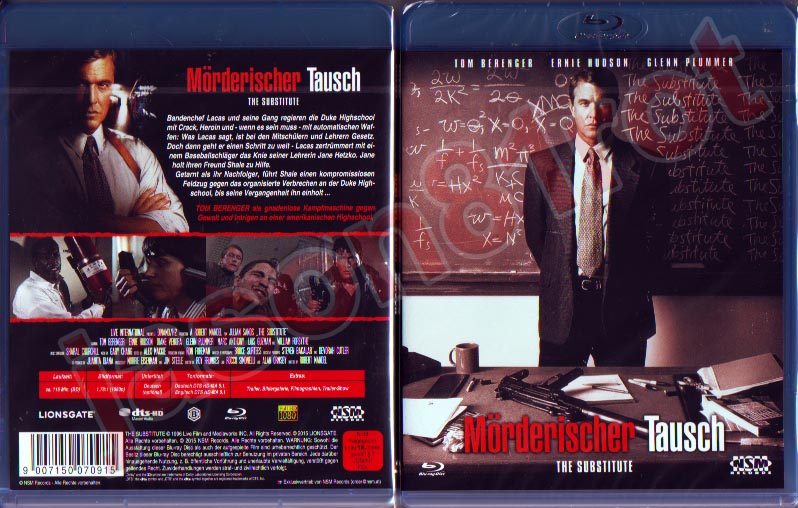 M�rderischer Tausch  - Blu Ray NEU OVP uncut