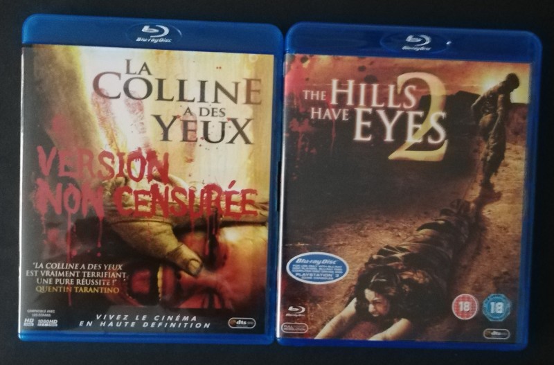 THE  HILLS  HAVE  EYES  1  -  2  ( UNCUT ) IMPORT