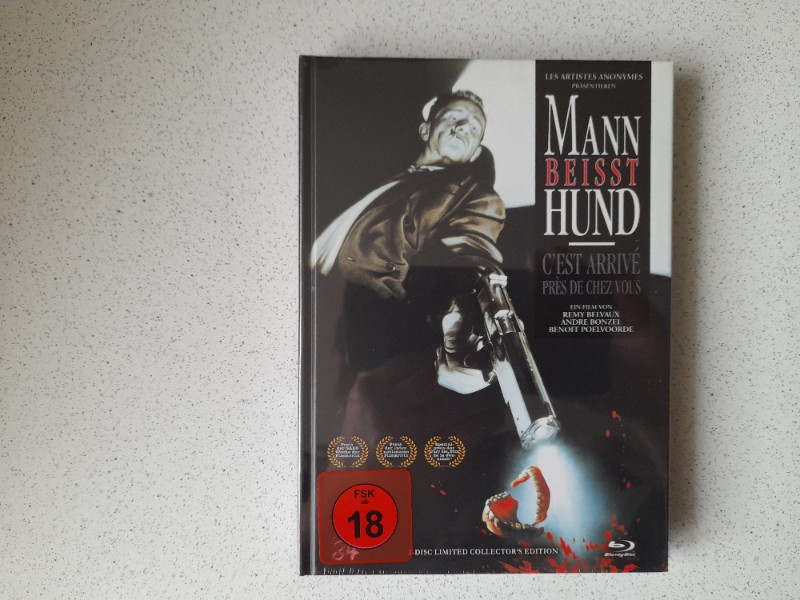 MEDIABOOK : MANN BEISST HUND - LIMITIERT 500 STÜCK