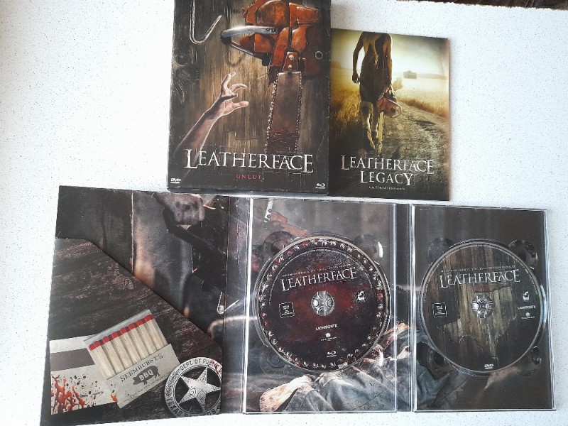 DIGIPACK : LEATHERFACE - UNCUT - NUMMER 127