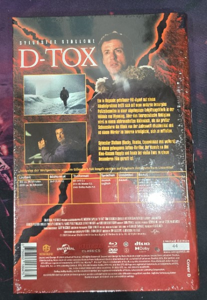D-Tox gro�e Hartbox Cover D OVP Sondernummer 44