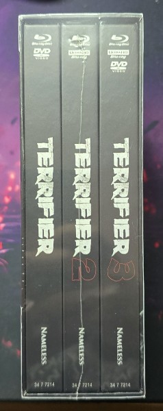 Terrifier 1-3 Schuber Mediabook OVP